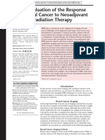 MRI Evaluation of The Response of Rectal Cancer To Neoadjuvant Chemoradiation Therapy