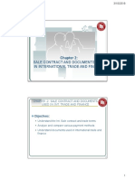 C2. Sale Contract and Docs in Trade Finance