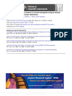 Analysis of Multimode Microwaves in Oversize Waveguide Using An Infrared Camera Image of Radiated Power Distribution