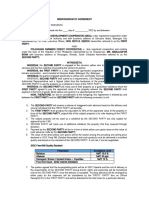 Memorandum of Agreement PFCC