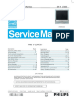 Philips LCD Monitor 170S5, Chassis SH4 Service Manual