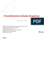 Procedimiento Lechado de Pernos: Ingeniería en Minas