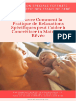 Guide Relaxation Spéciale Fertilité - Méthode 4BFS de Rééquilibrage Fertile