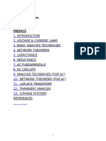 Circuit Analysis forCI