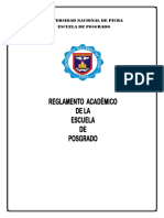 Reglamento Academico