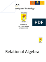 Relational Algebra