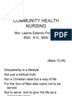 Community Health Nursing Review (Edited)