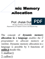 Dynamic Memory Allocation Jhalak