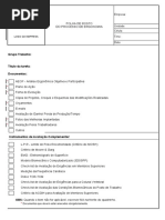 Análise Ergonômica - Modelo Geral Ergo 2022