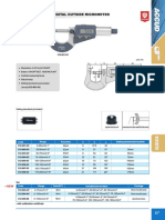 Series 312: Digital Outside Micrometer