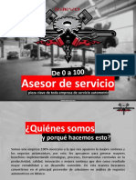 De 0 A 100 - Asesor de Servicio-2