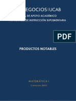 Tema I Productos Notables Ebook