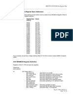 Precicon-R Dcsim Data Resistor Map