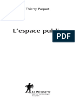 Thierry Paquot - L'Espace Public (2010, LA DECOUVERTE) - Libgen - Li