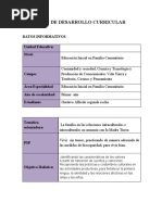 Plan de Desarrollo Curricular