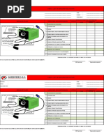 Check List Maquina de Soldar