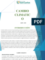 Cambio Climatico