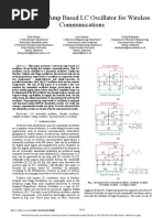 A Novel Op-Amp Based LC Oscillator For Wireless Communications