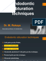 Obturation Techniques