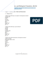 Test Bank For General Organic and Biological Chemistry 4th Edition Laura D Frost