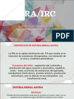 Ira/Irc: Dra Tapia Gutierrez Mayra Ximena Especialista en Nefrologia Y Medio Interno