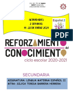 Cuadernillo de Reforzamiento 2e