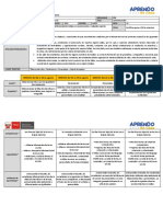 Experiencias de Aprendizaje Agosto - 1ero