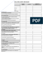 QMS, EMS Checklist