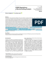 Singhania, M., & Saini, N. (2022) - Quantification of ESG Regulations A Cross-Country Benchmarking Analysis. Vision, 26 (2), 163-171