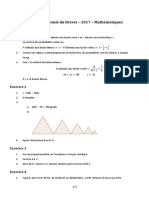 Brevet 2017 Mathematiques Corrige