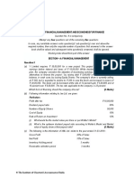 CA Inter - Nov 2018 - F M & Eco For Finance - Suggested Answers