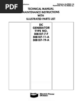 Bendix DC Generator 30B107-7-F, 30b107-11-A, 30b107-19-A