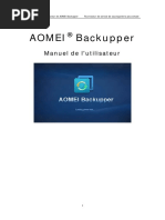 AOMEI Backupper - User Manual (FR)