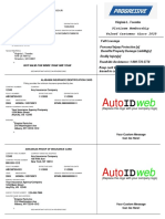 Insurance Card Template