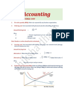 Cost Accounting