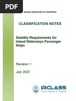 17 CN Stability Requirements For Inland Waterways Passenger Ships Rev 01 July 2022