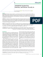 Endothelial Dysfunction, Biomarkers of Renal Function SCD