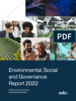 SVB Environmental Social Governance Report 2022