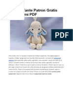 Jace Elefante Patron Gratis Amigurumi PDF