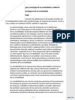 Fundamentos Epistemologicos de La Contabilidad