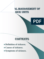 Financial Management of Sick Units