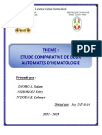 Automate D'hematologie