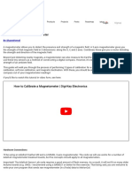 How To Use A Calibrated Magnetometer As A Compass