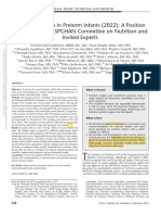 Enteral Nutrition in Preterm Infants 2022 A.23