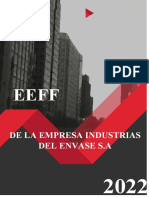 Eeff de La Empresa Indistrias Envase S 111