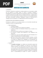 Informe de Auditoria