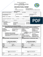 Architecural Permit