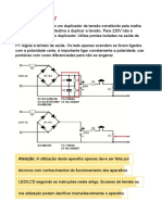 Testador de LED para TVs