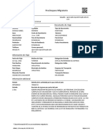 Prechequeo Migratorio: Datos Personales Documento de Viaje