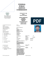 FPSC Senior AuditorApplication Print